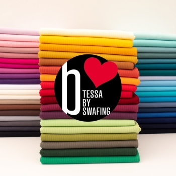 alle Farben Tessa Rippenbündchen von Swafing 1 m breit